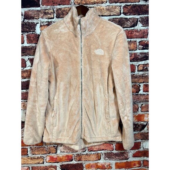 The North Face Womens Pink Fleece Jacket Size L V3 - Picture 1 of 4